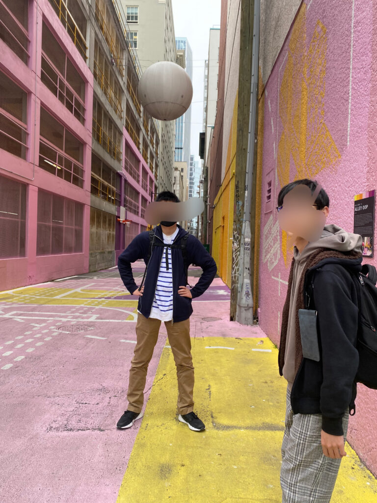 バンクーバーの街並み